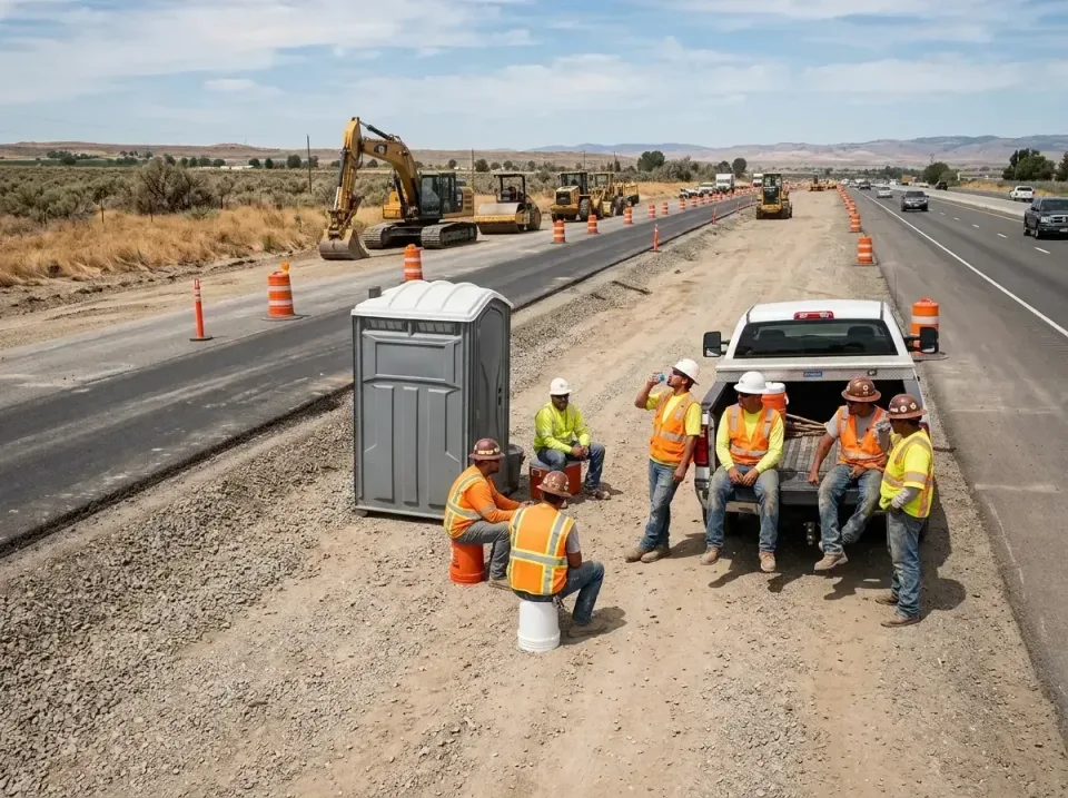 highway-road-construction-crew-007 — frequently asked questions, Porta Potty and Restroom Rentals in Grove City, PA